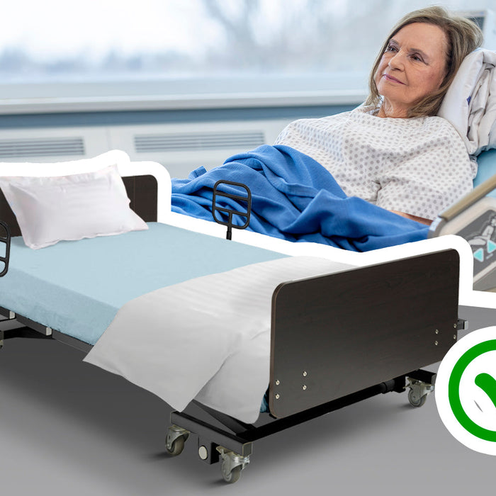 adjustable vs manual hospital beds