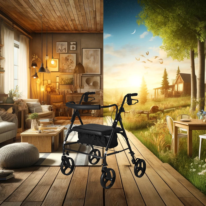 Is a Bariatric Rollator Suitable for Both Indoor and Outdoor Use?