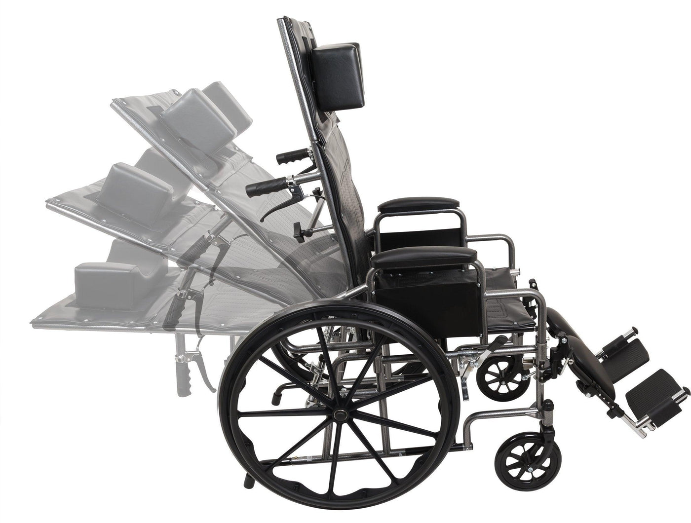 ProHeal Reclining Wheelchair with Elevating Legrests - Enhancing Comfort, Mobility, and Health - ProHeal-Products