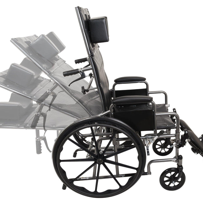 ProHeal Reclining Wheelchair with Elevating Legrests - Enhancing Comfort, Mobility, and Health - ProHeal-Products