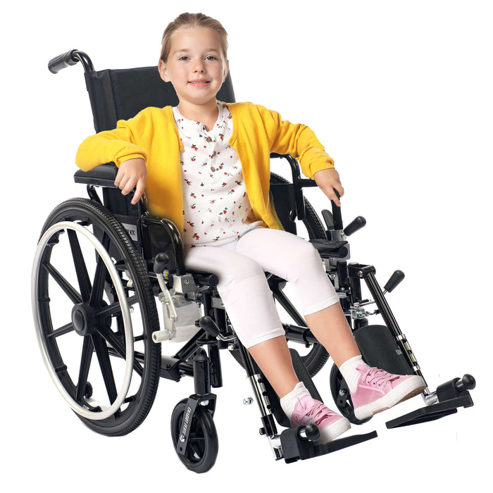 Pediatric Wheelchair with Anti-Tippers