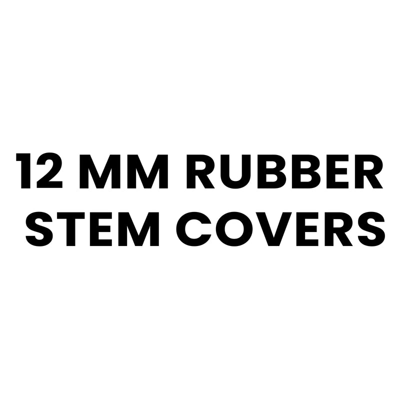 12 mm Rubber Stem Covers