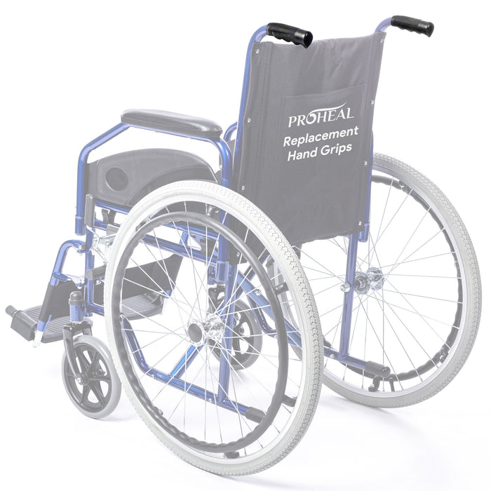 7"/ 8" Single Padded Tubing Wheelchair Hand Grip