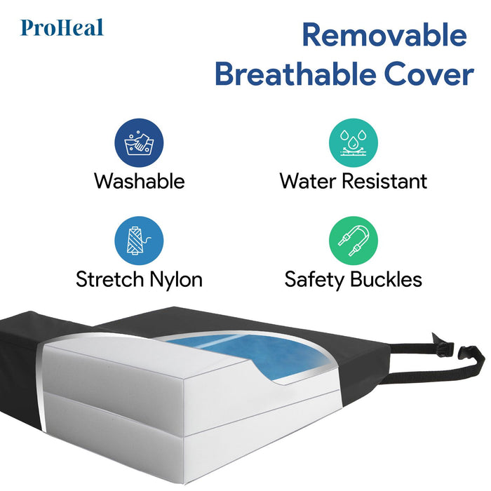 Anti Thrust Gel Seat Cushion