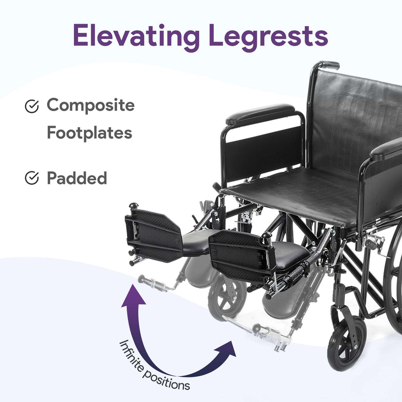 K4 Lightweight Wheelchair with Aluminum Frame