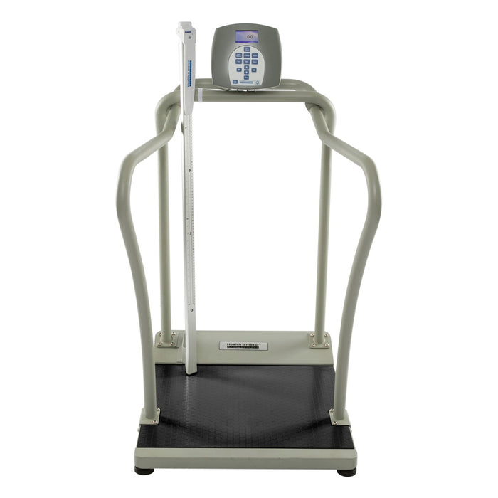 Digital Platform Scale with Handrails, Height Rod & Pelstar Wireless