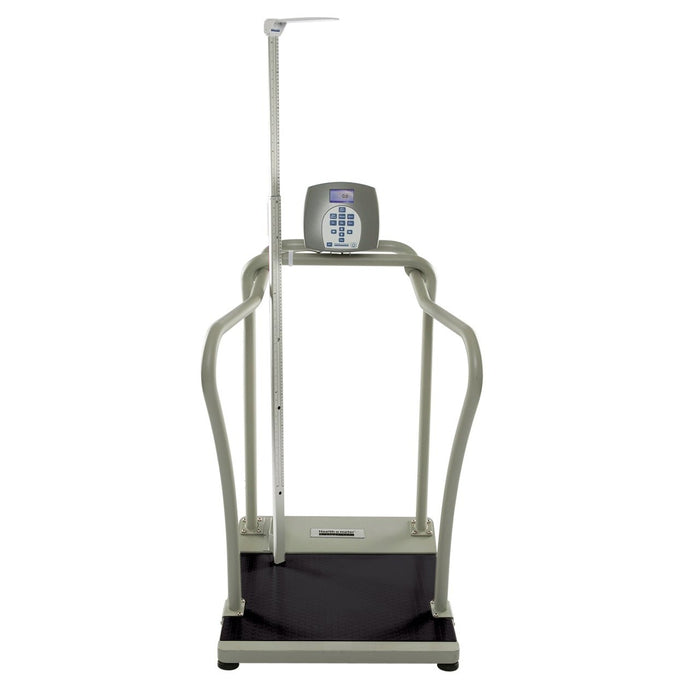 Digital Platform Scale with Handrails, Height Rod & Pelstar Wireless