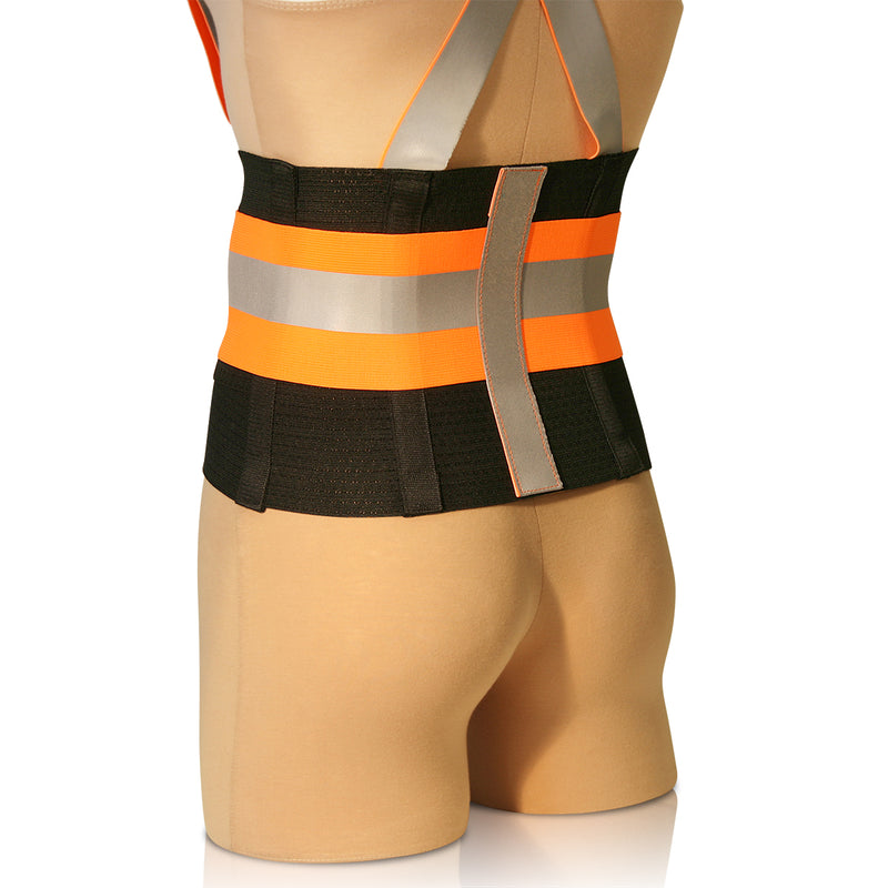 Deluxe Ventilated RF Elastic Back Belt Occupational Back Support