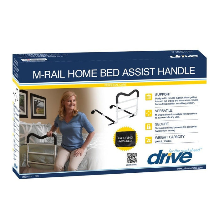 M-Rail Home Bed Assist Handle with Pouch