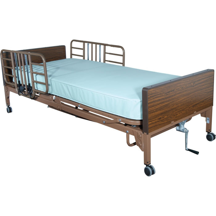 Tool Free Adjustable Half Length Bed Rail, 1 Pair