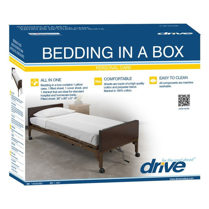 Hospital Bed Bedding in a Box