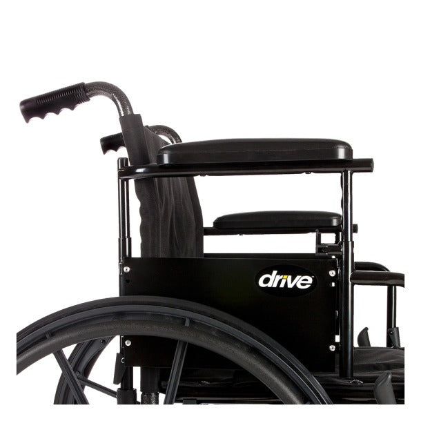 Cruiser X4 Lightweight Dual Axle Wheelchair with Adjustable Detachable Arms