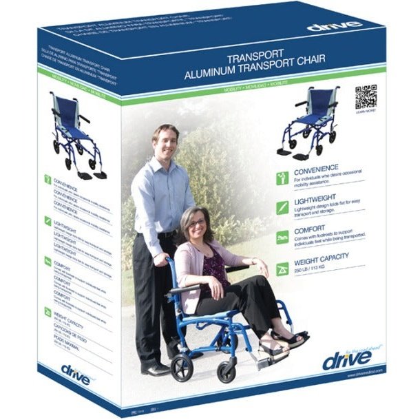 TranSport Aluminum Transport Wheelchair