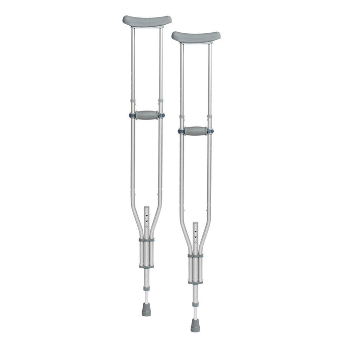 Knock Down Universal Aluminum Crutches, 1 Pair