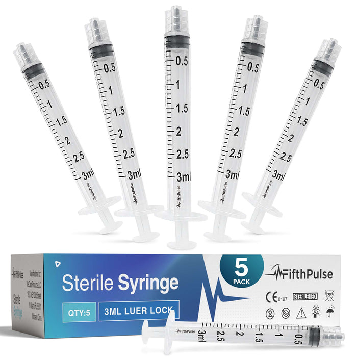 Disposable Luer Lock Syringes without Needle