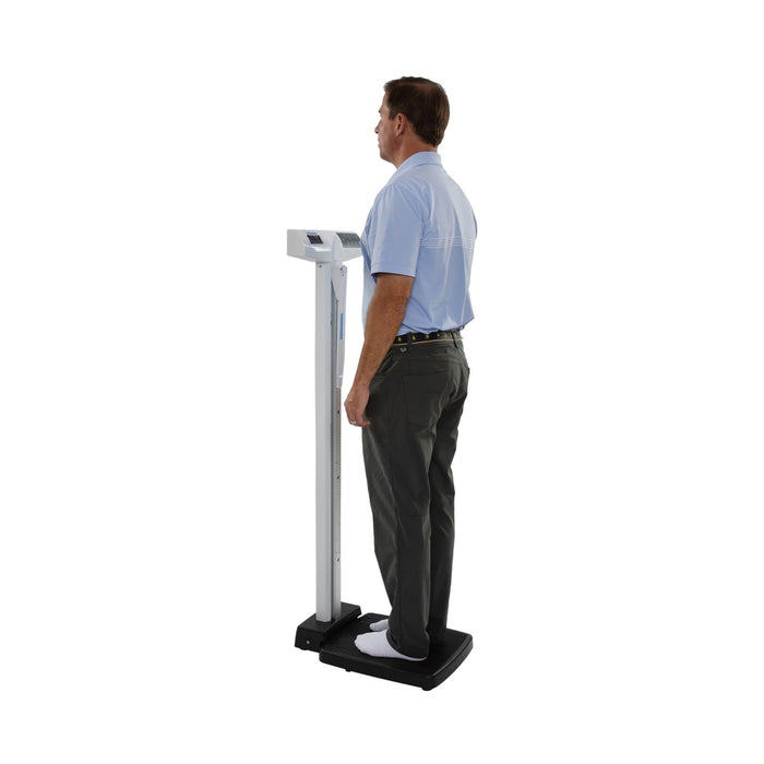 Digital Physician Scale with Integrated Digital Height Rod