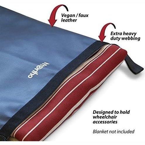 Wheelchair Footrest/Leg Rest Storage Bag
