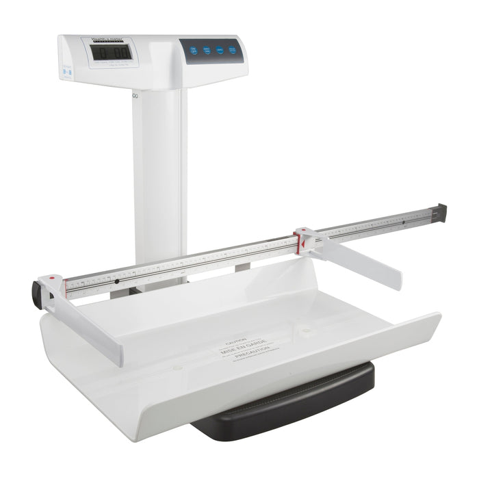 Digital Pediatric Tray Scale with Mechanical Height Rod