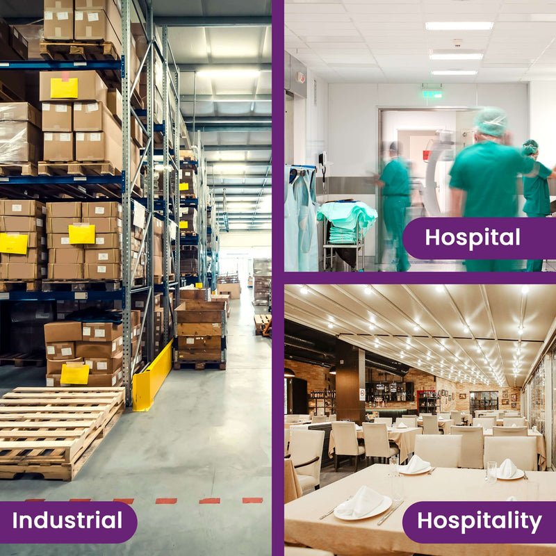 Small-Medium Trash Liners - 7-10 Gallon, 250 Count - 17 Micron