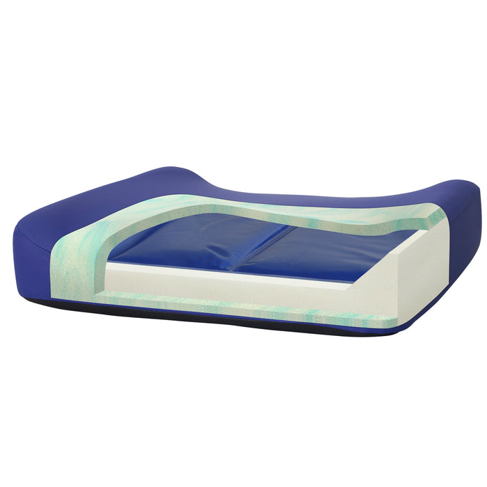 Waveform Wheelchair Gel-Foam Cushion High Density