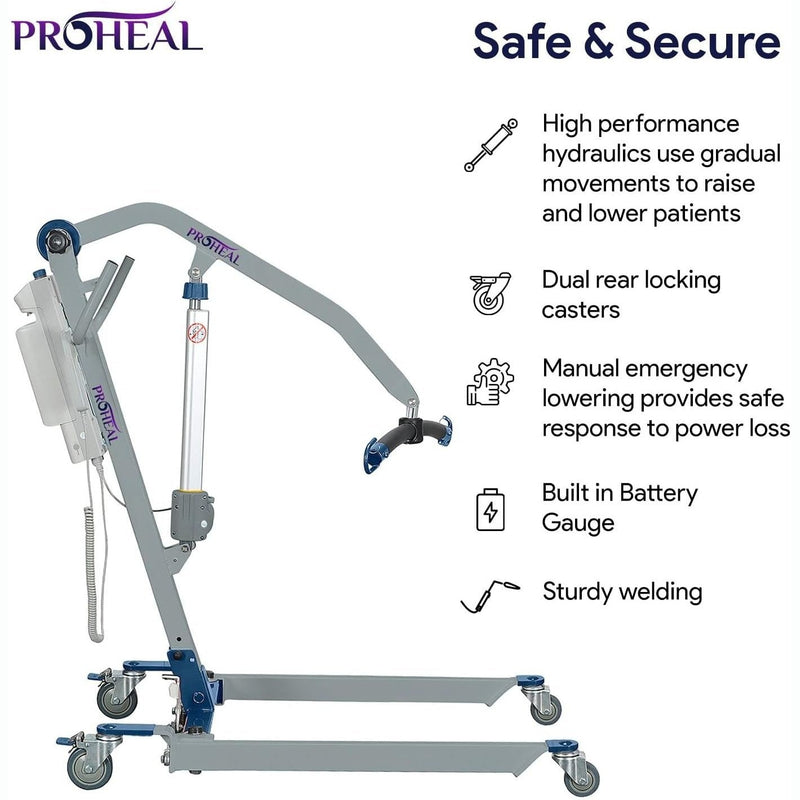 Full Body Patient Lift Patient Lift 400 Pound Capacity