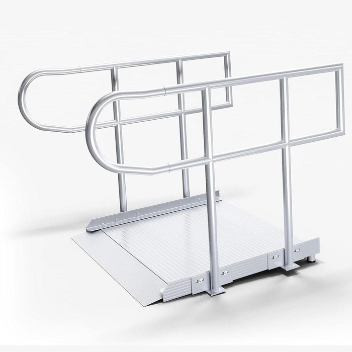 Empower Series Semi-Portable Butt Ramp with Legs and Handrails