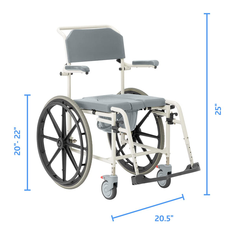 Shower Commode Wheelchair
