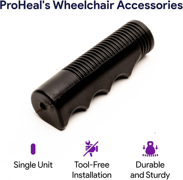 7"/ 8" Single Padded Tubing Wheelchair Hand Grip