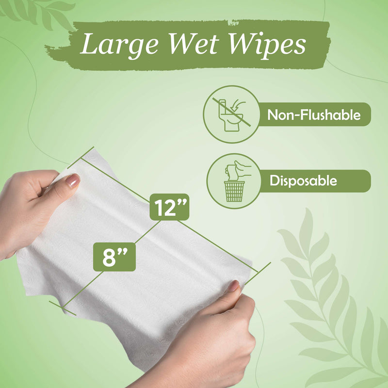 XLarge Wet Wipes for Adults