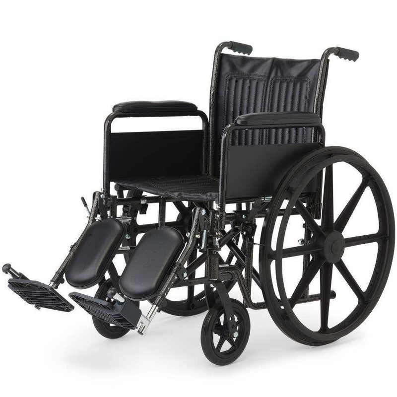K2 Wheelchair with Anti-Tippers, Seatbelt and Cushion