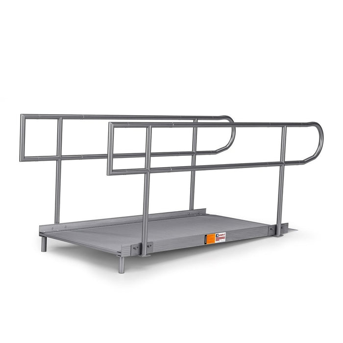 Empower Series Semi-Portable Butt Ramp with Legs and Handrails