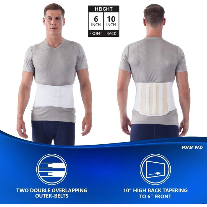 Lumbar Sacral Back Support DCDO with Foam Pad