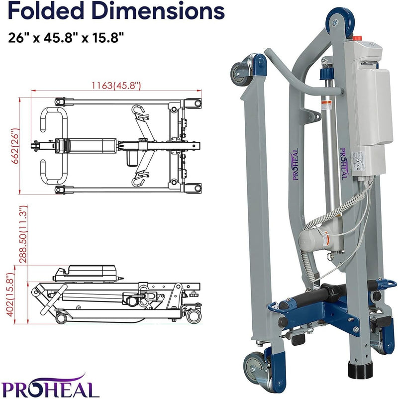 Full Body Patient Lift Patient Lift 400 Pound Capacity