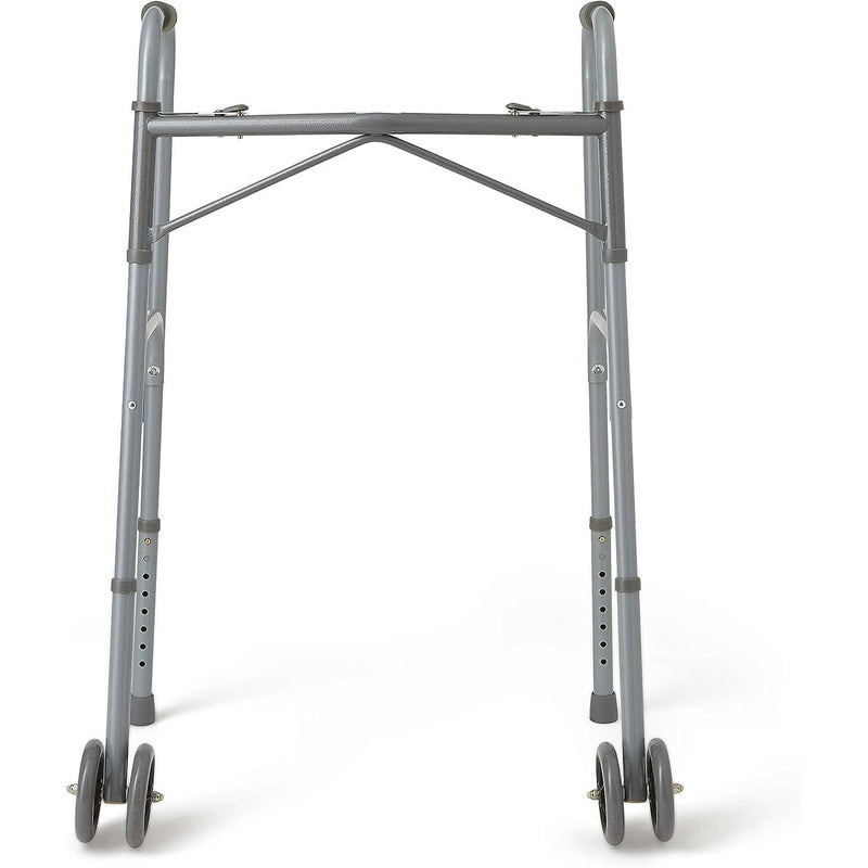 Bariatric Folding Walker 600lb Capacity with Wheels