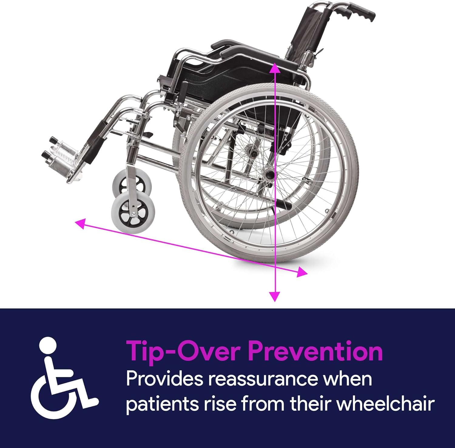 Rear Wheelchair Anti Tippers — ProHeal-Products