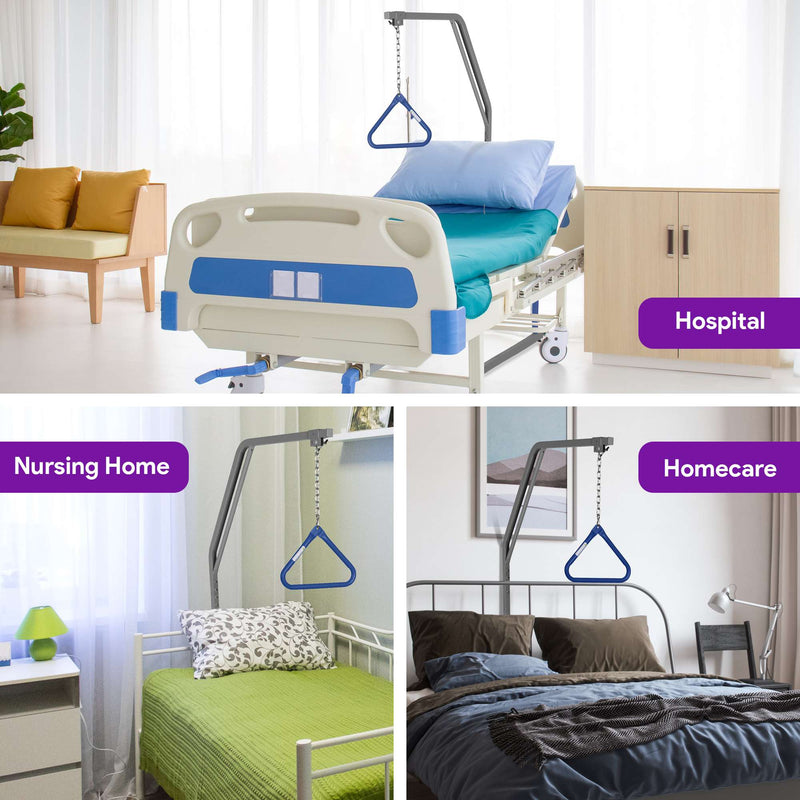 Bariatric Medical Trapeze Bar for Bed Mobility with 1,000 lb. Weight Capacity