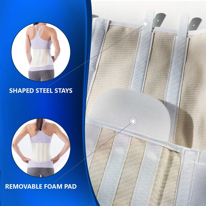 Lumbar Sacral Back Support DCDO with Foam Pad