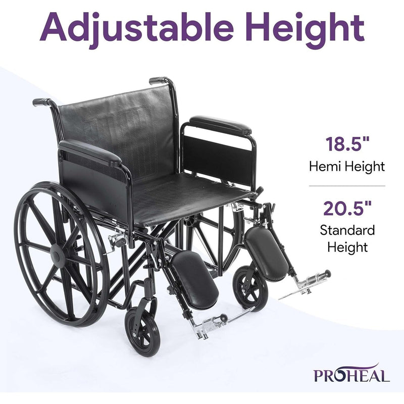 Bariatric Titus Wheelchair - 700lb Weight Capacity