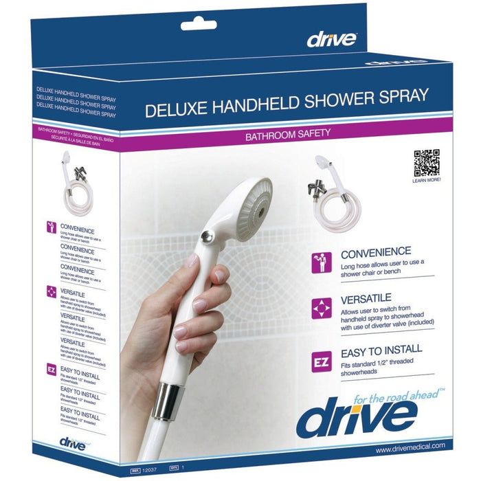 Handheld Shower Head Spray with Diverter Valve