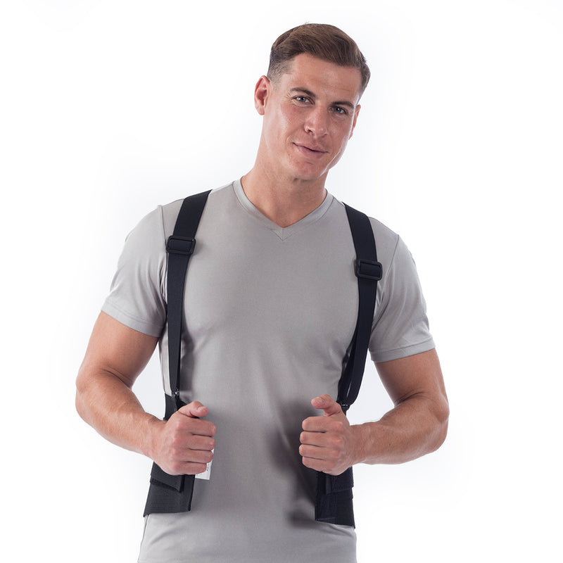 Deluxe Ventilated Elastic Back Belt Occupational Back Support