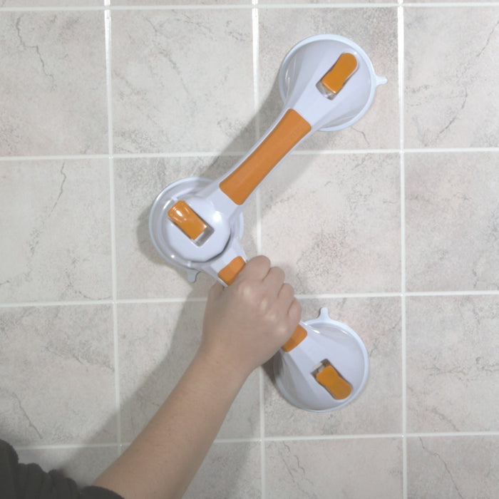 Adjustable Angle Rotating Suction Cup Grab Bar