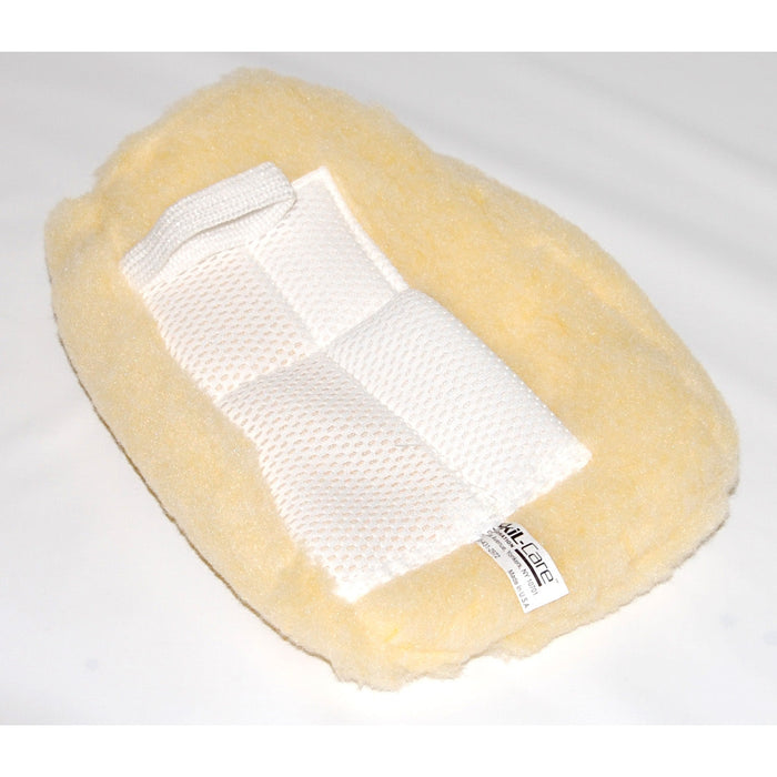 Soft Plush Bath Mitt with Soap Pocket