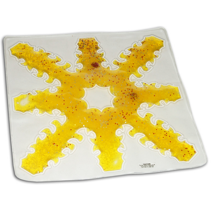 Light Box 8 Spoke Snow Flake Gel Pad