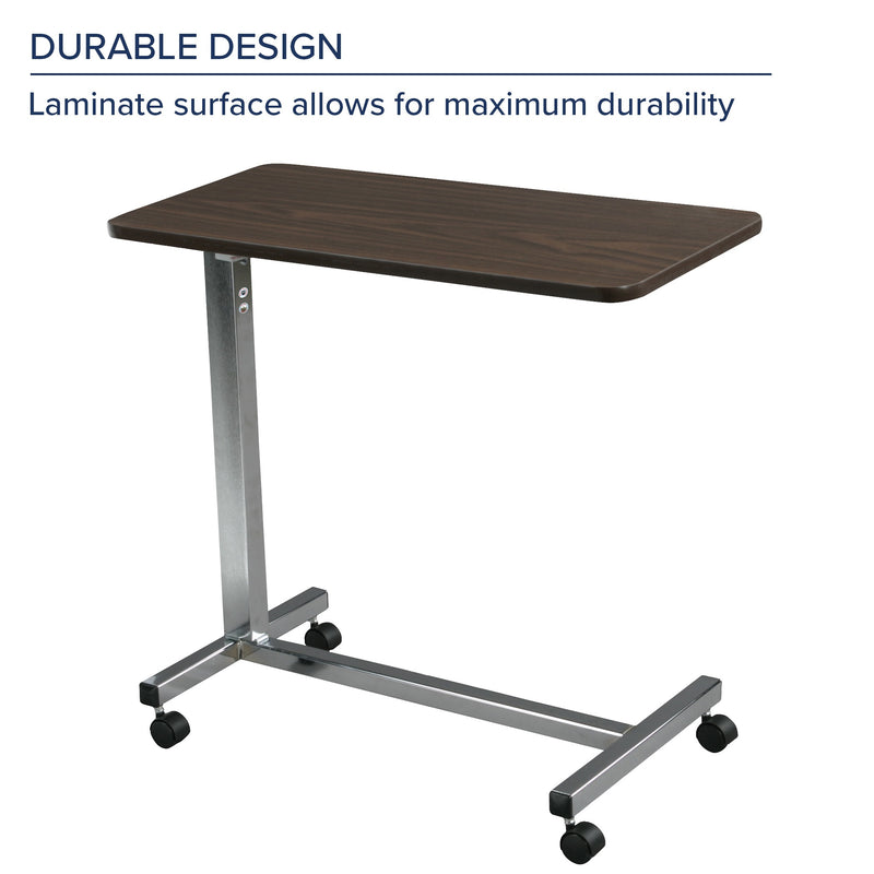 Non Tilt Top Overbed Table