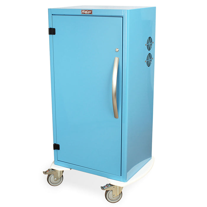 High Volume Tall 36 Savary Dilator Drying Cart with HEPA Filter