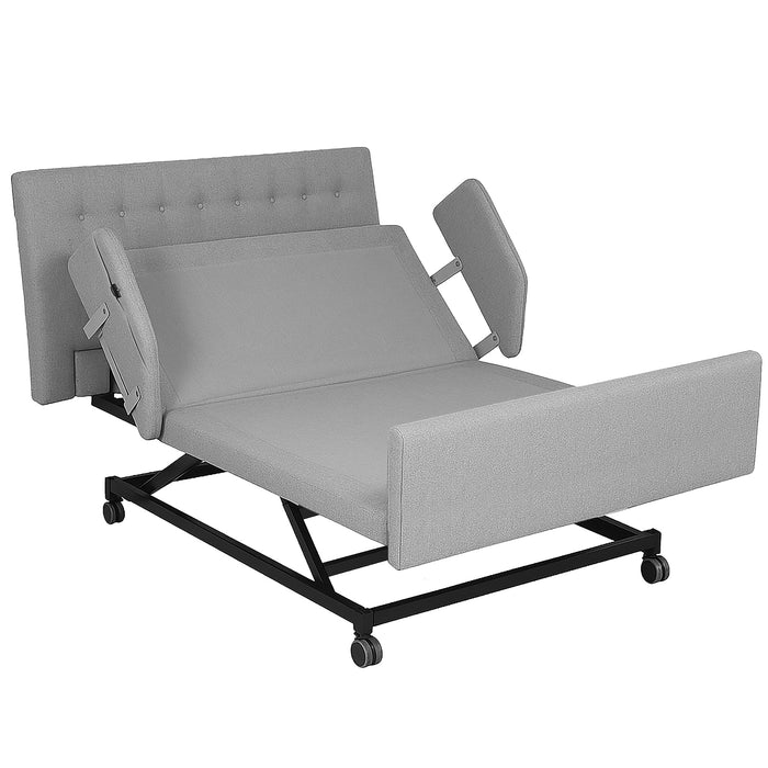 Home Style Electric Hospital Bed with 8” Gel Memory Foam Mattress