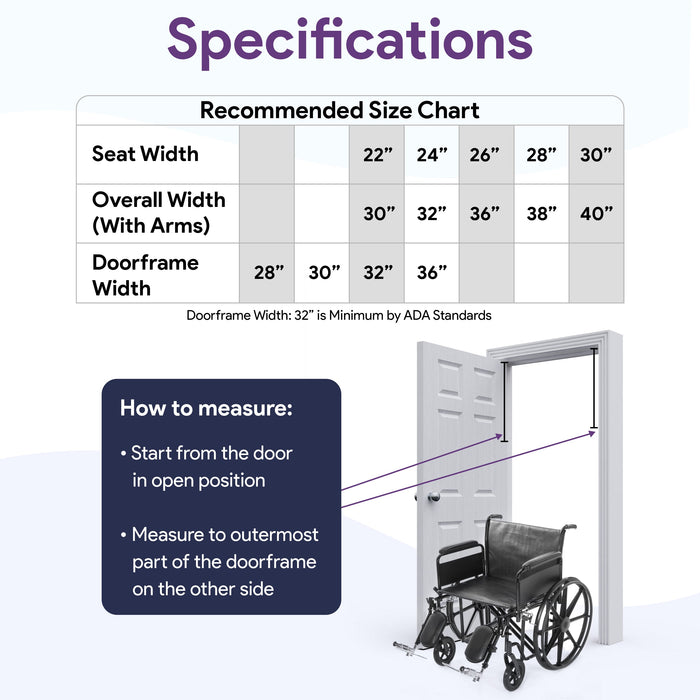 Bariatric Titus Wheelchair - 700lb Weight Capacity
