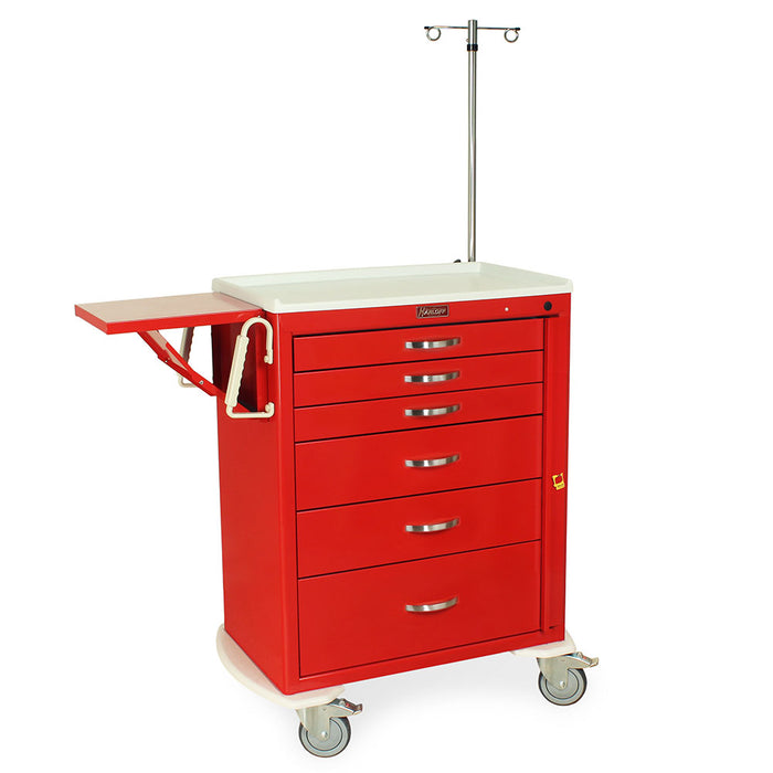 M-Series Emergency Crash Cart with MD30-EMG1 Package & 6 Drawers