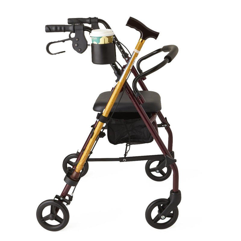 Cup and Cane Holder Combo Pack for Walker