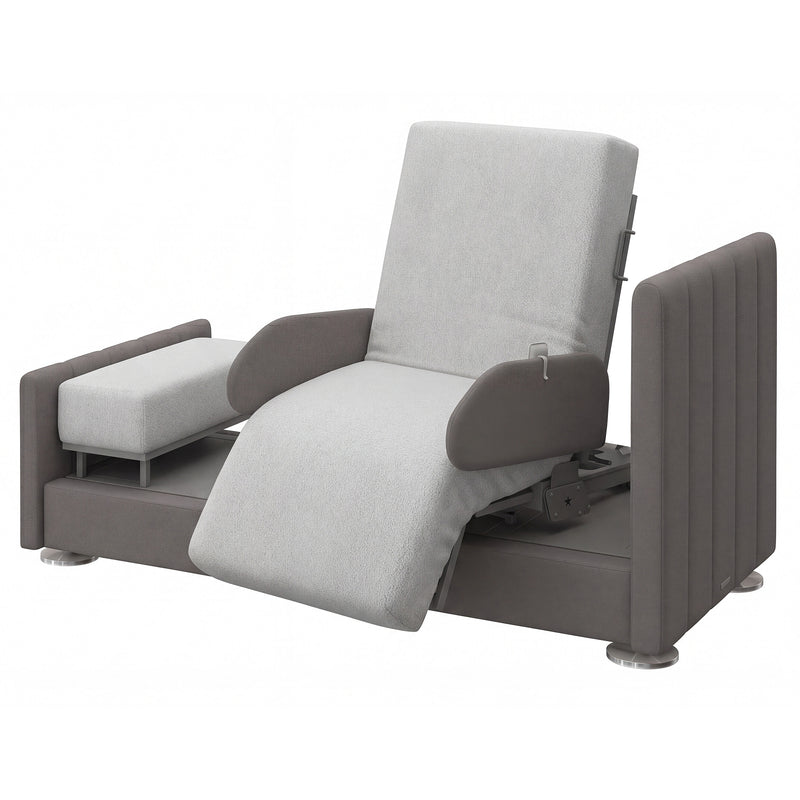 Rotating Hospital Bed, Full Electric Sit To Stand Lift Medical Bed